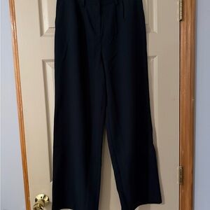 Calligraphie Black Casual Pants